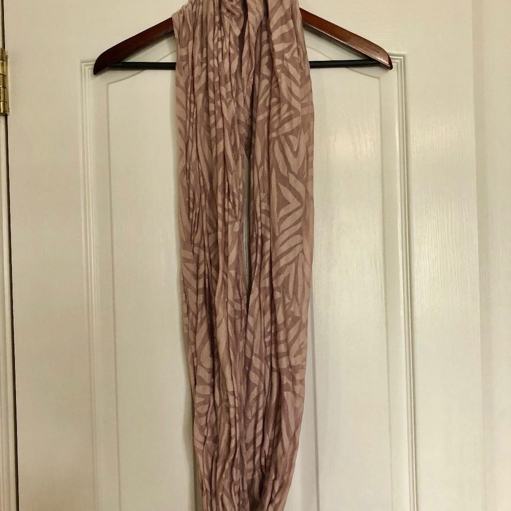 Patterned Infinity Scarf